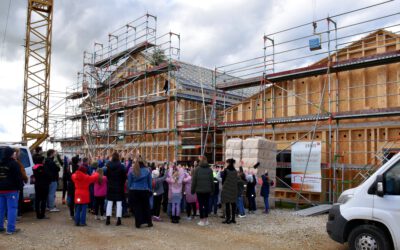 Richtfest am Erweiterungsbau der Grundschule gefeiert