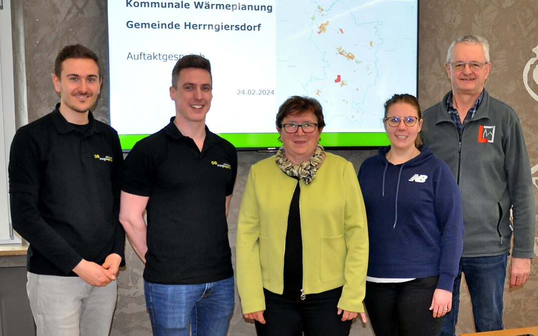 Start der kommunalen Wärmeplanung in Herrngiersdorf