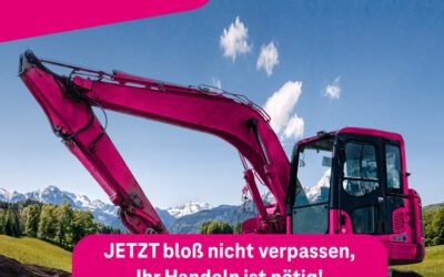 Glasfaserausbau in Herrngiersdorf – die Tiefbaumaßnahmen beginnen